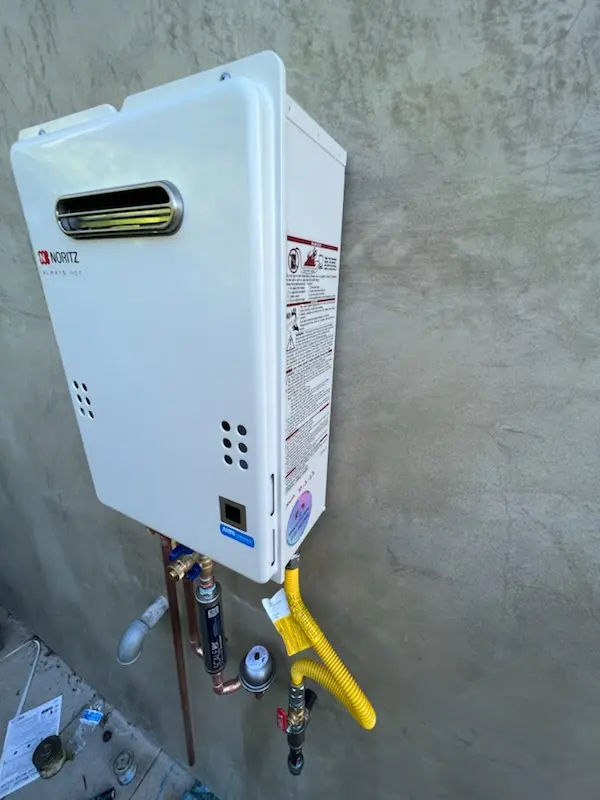 Tankless water heater installation for Shelbyville homes